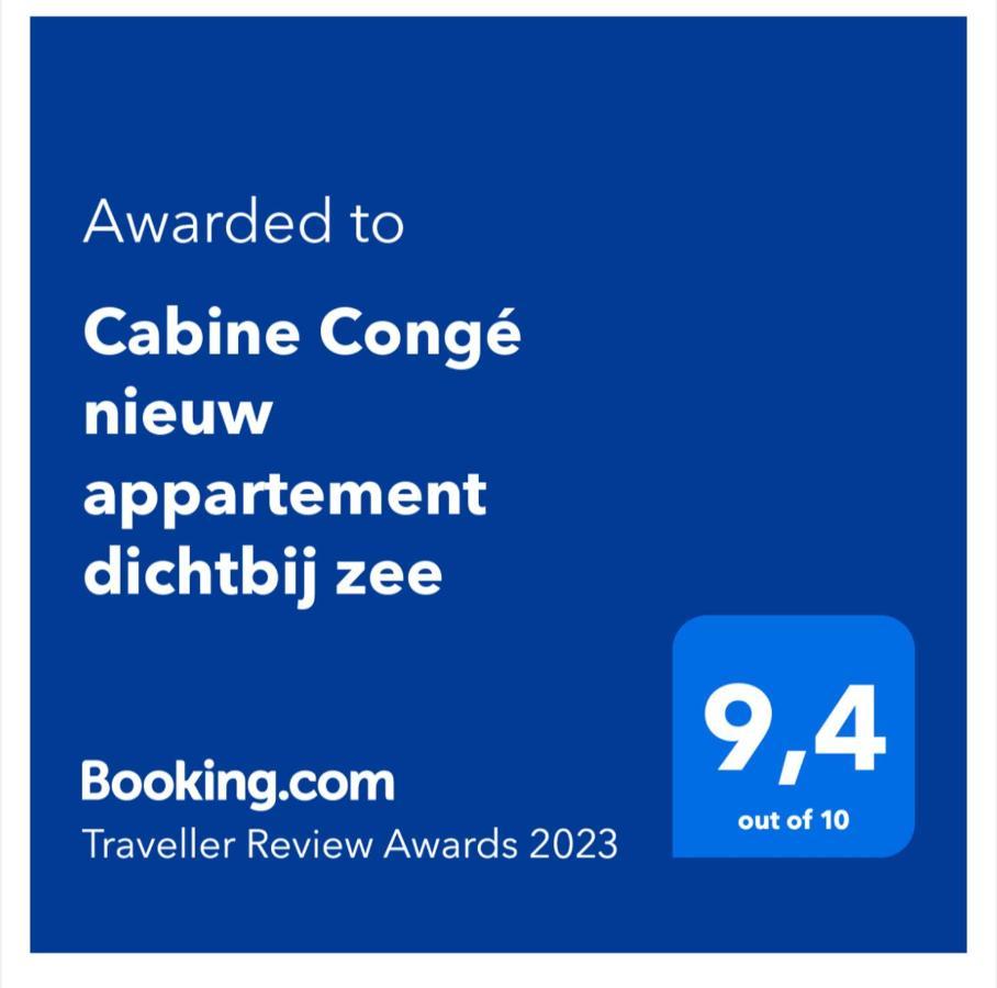Cabine Conge Nieuw Appartement Dichtbij Zee Ostend Exterior foto
