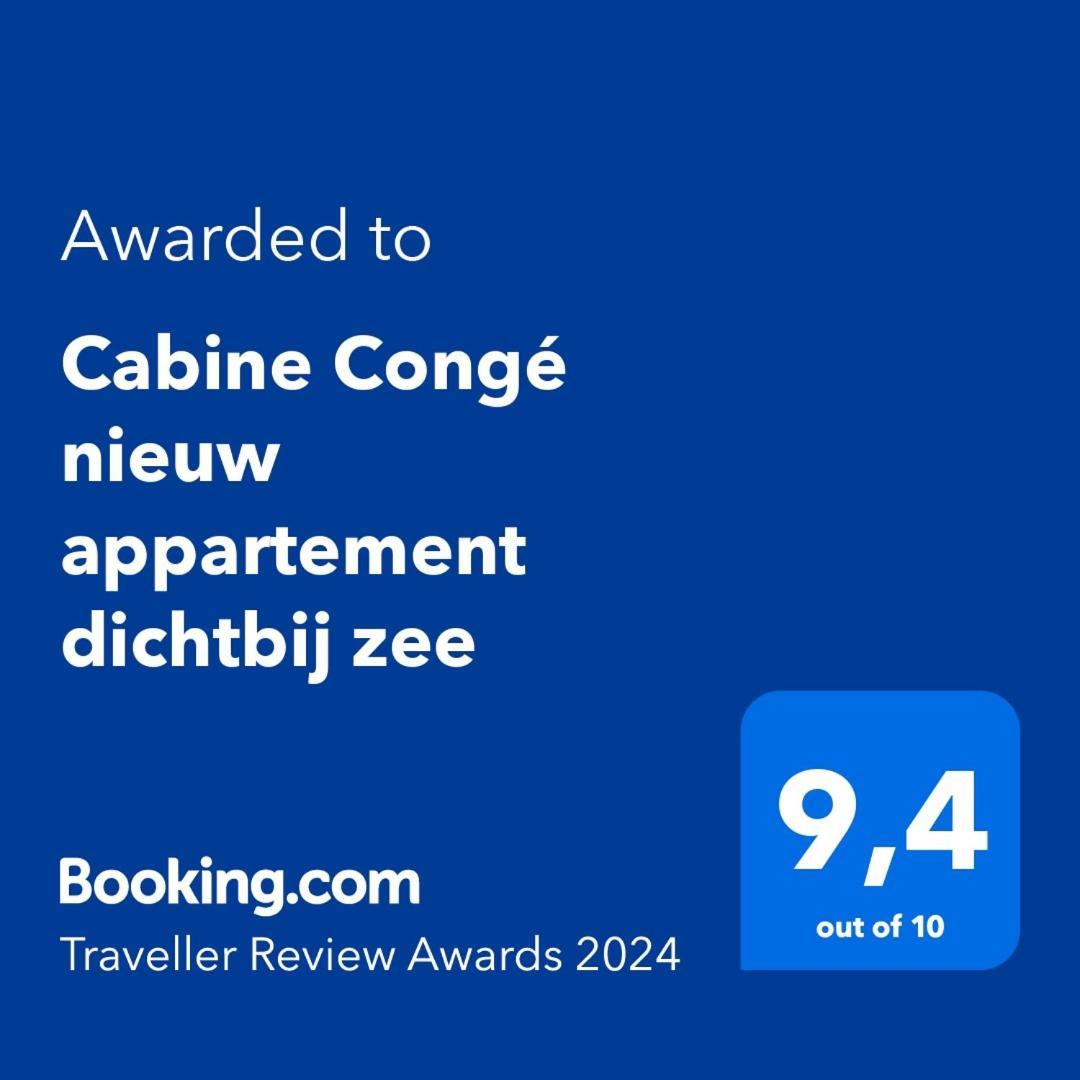 Cabine Conge Nieuw Appartement Dichtbij Zee Ostend Exterior foto